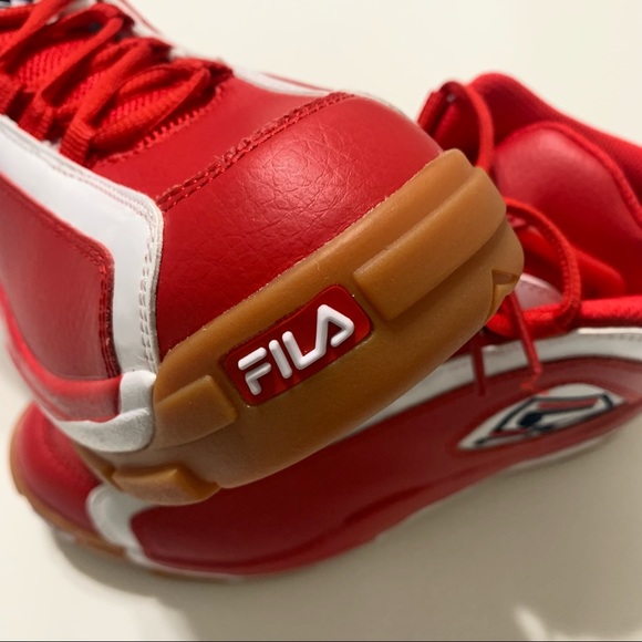 Fila Grant Hill 2 Basketball Shoes Trainers Sneakers Red Gum 1BM01088-946 MENS 8 - Picture 10 of 10